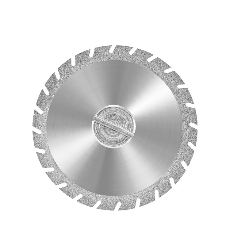 Duraflex: Disco Diamantado Duplaface Periférico 19x0,15mm Serrilhado D04R19