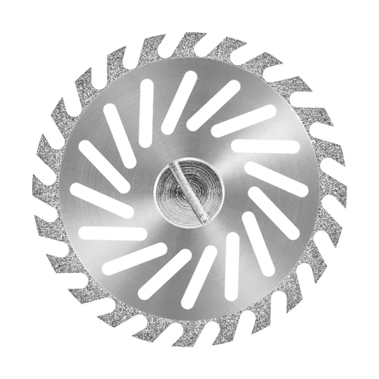 Duraflex: Disco Diamantado Duplaface Periférico 22x0,20mm Espiral Serrilhado D11R22
