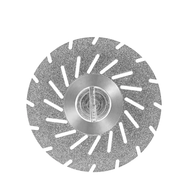 Duraflex: Disco Diamantado Duplaface Total 19x0,15mm Espiral Serrilhado D11F19