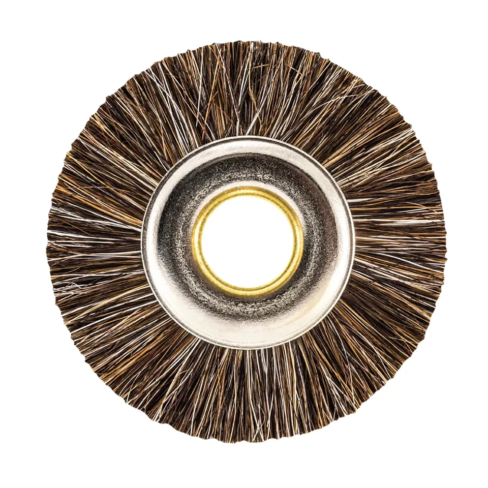 Escova de Polimento para Torno: Crina de Cavalo 48mm SHM178-1