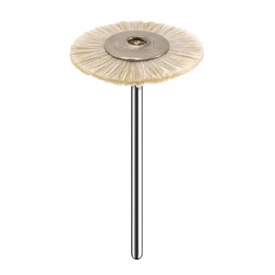 Escova de Polimento PM: Pelo de Cabra 25,4mm Roda MSHS10W