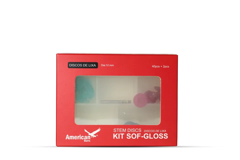 Kit de Discos para Acabamento e Polimento CA: Sof-Gloss DPW0400