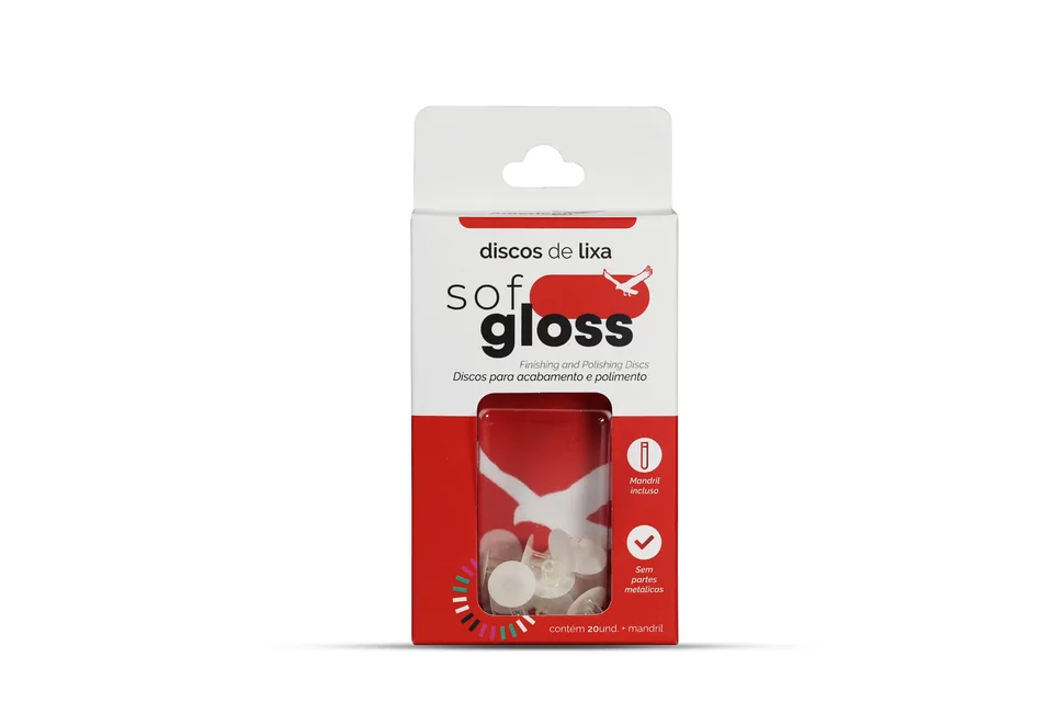 Kit Reposição de Discos para Acabamento e Polimento CA: Sof-Gloss Ultrafina DPW0401