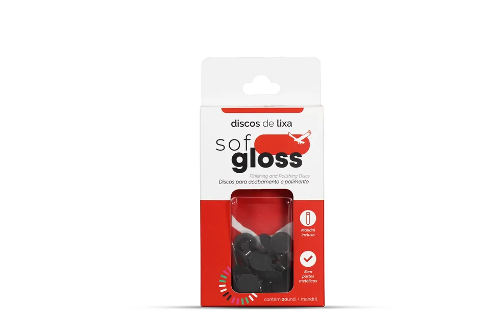 Kit Reposição de Discos para Acabamento e Polimento CA: Sof-Gloss Grossa DPW0404