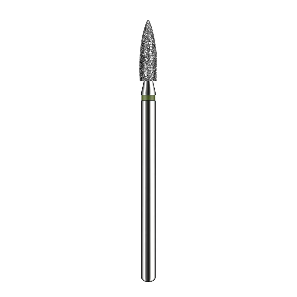 Precision: Ponta Diamantada Cônica Topo Plano Grossa PM 744G